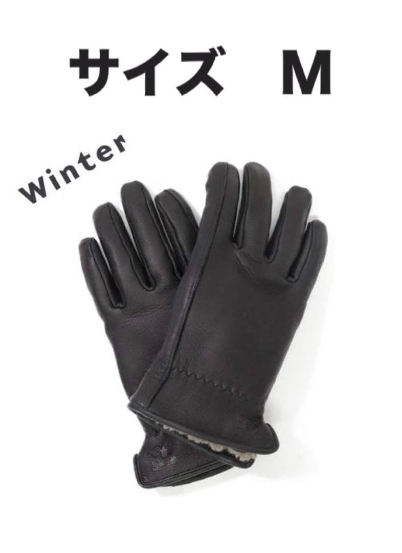 【完売品　新品未使用】ランプグローブ-WINTER GLOVE ブラック LAMP GLOVES WINTER GLOVE BLACK ランプグローブス ウインターグローブ