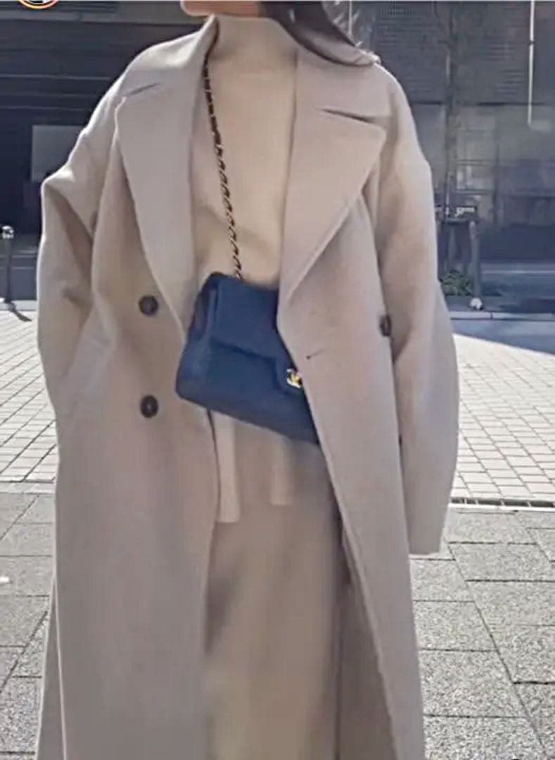 ZARA ロングコート【オーバーサイズソフトコート】 - メルカリ