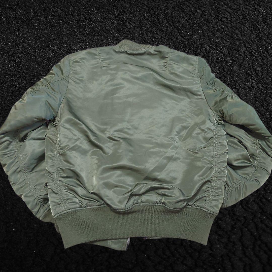 ALPHA アルファ MA-1 フライトジャケット アーカイブ Y2K カーキ