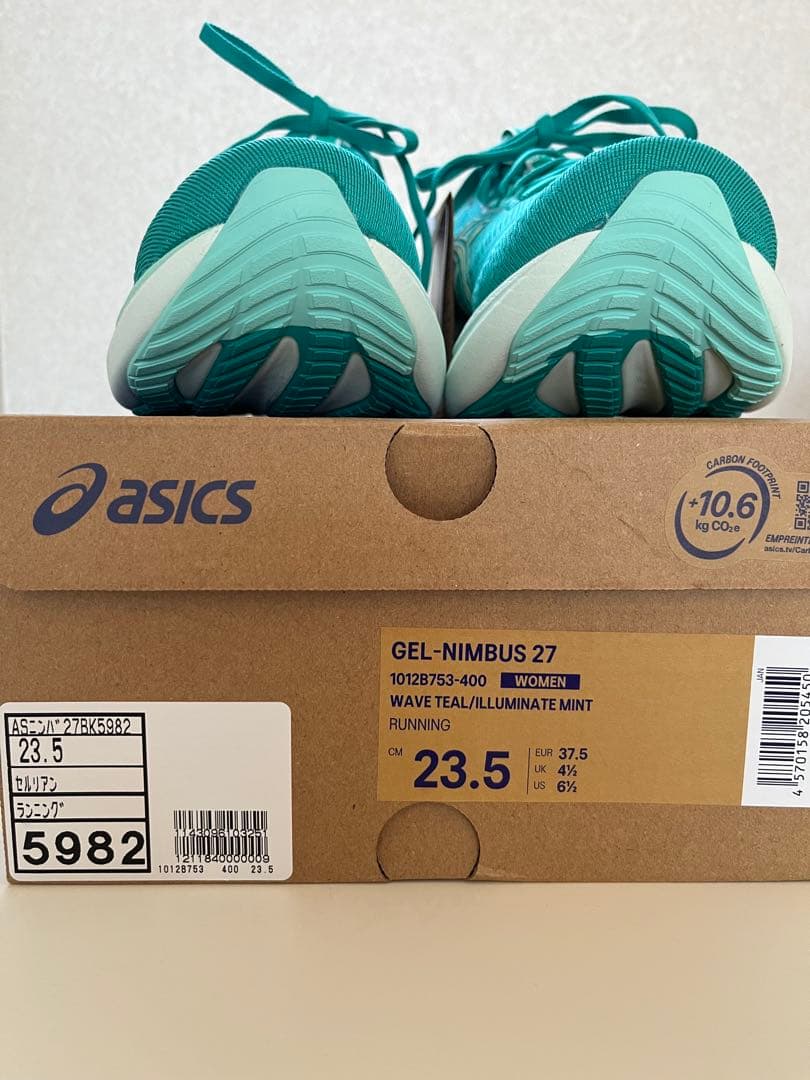 asics GEL-NIMBUS27 ランニングシューズ　23.5cm
