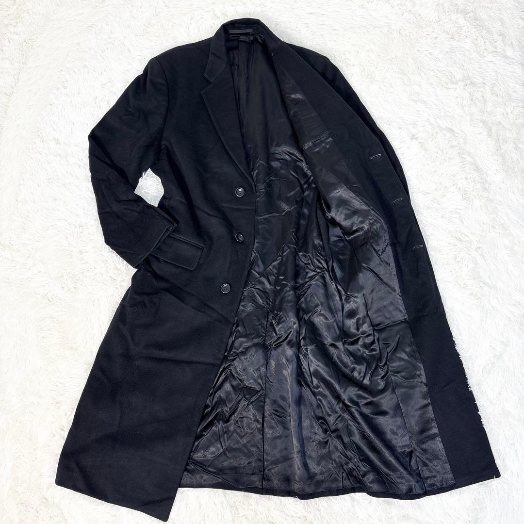 1sruuu1アルマーニコレッツォーニ チェスターコート カシミヤ混 1sruuu1アルマーニコレッツォーニ チェスターコート カシミヤ混 ARMANI