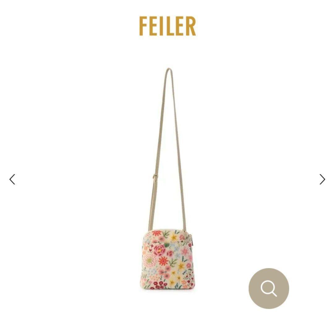 FEILER フェイラー イハナクッカ ショルダーバッグ 花柄 - メルカリ