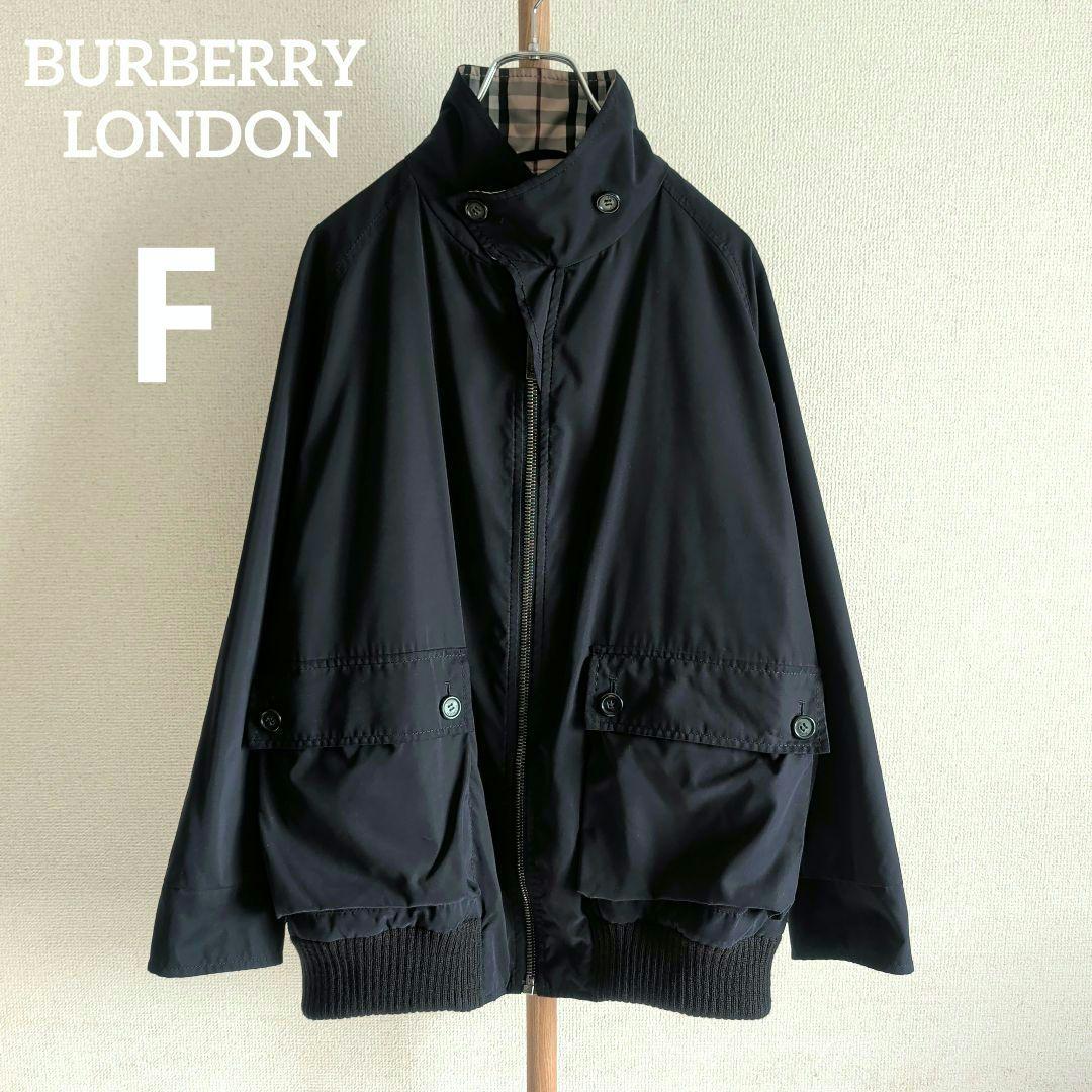 バーバリー ロンドン ノバチェック ハリントンジャケット ブルゾン 裏チェック BURBERRY - バーバリー ロンドン BURBERRY LONDON ジャケット ブルゾン
