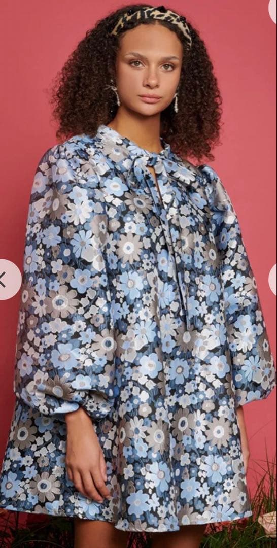 【美品】Sister Jane ジャガードワンピース Sister Jane（シスタージェーン） ドレス RECITAL JACQUARD MINI DRESS