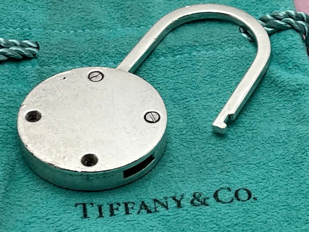 h293 超希少 オールド ティファニー 1999リターントゥ NYキーリング