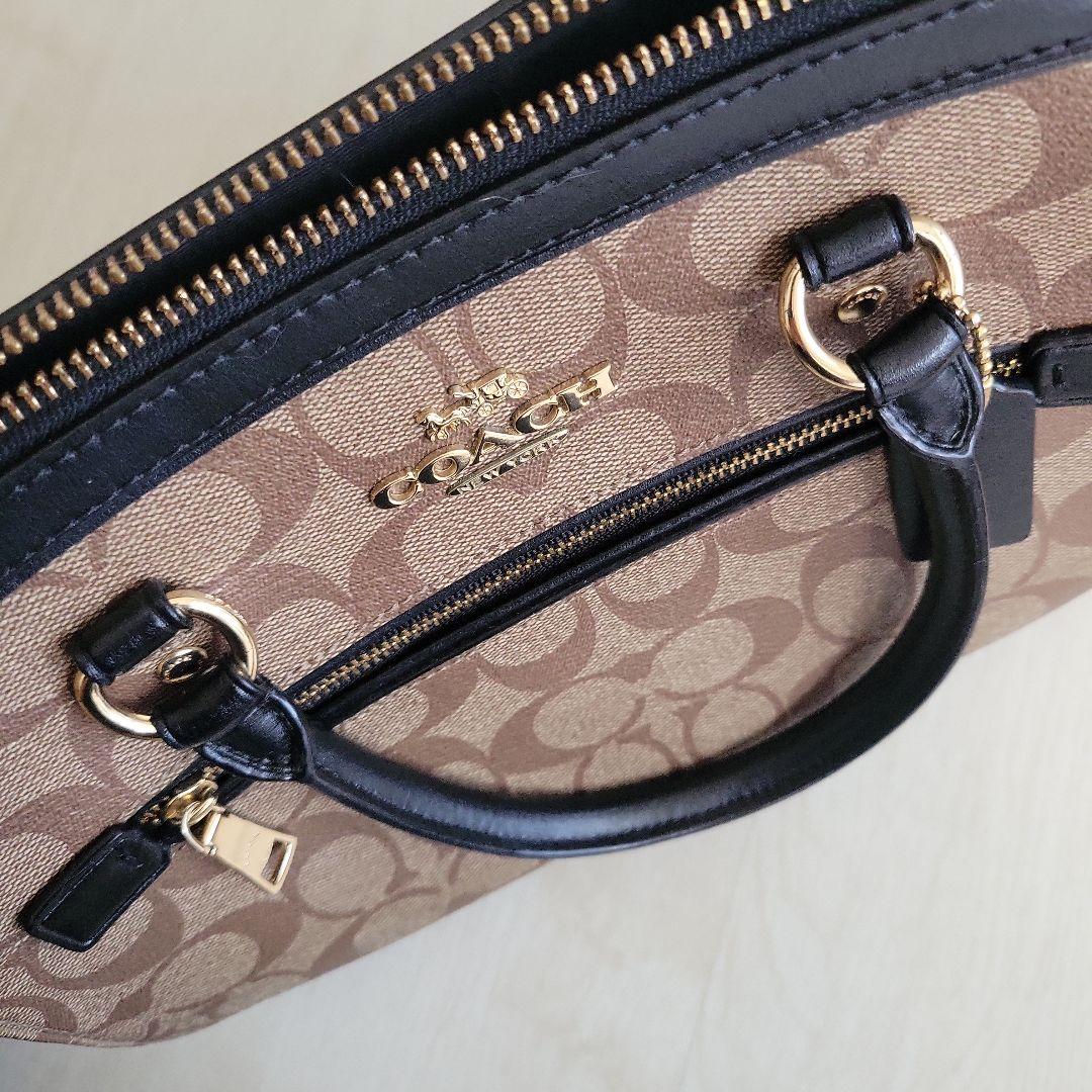 COACHショルダー ローワンサッチェルボストンバッグ ショルダーバック