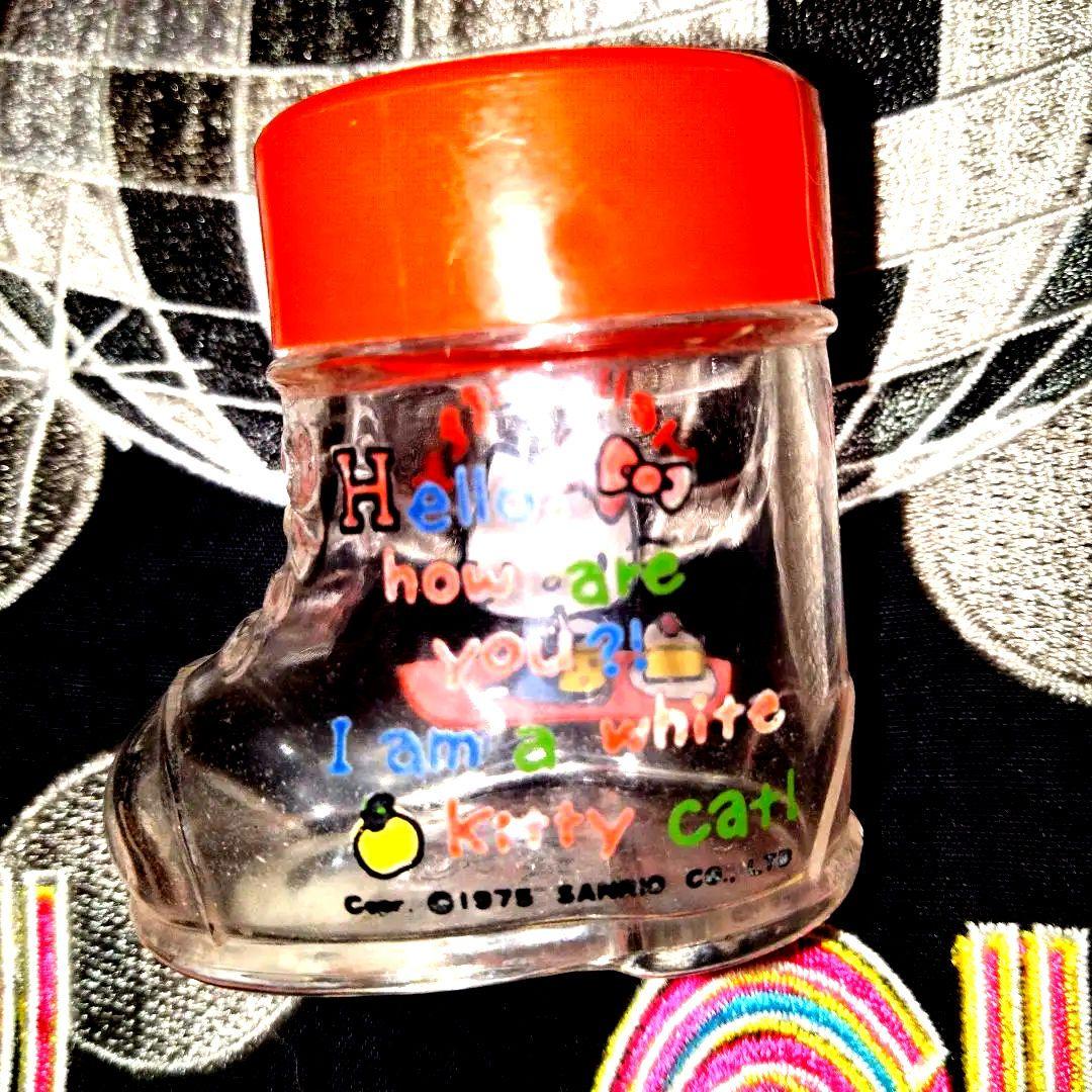 サンリオハローキティ 靴型容器 1975年製 昭和レトロ - メルカリ