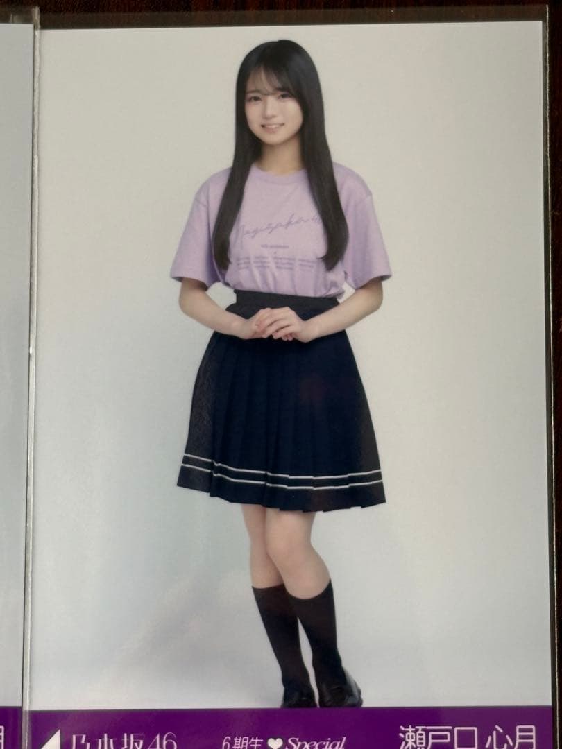乃木坂46瀬戸口心月 ネーブルオレンジ&6期生Special生写真10種コンプ