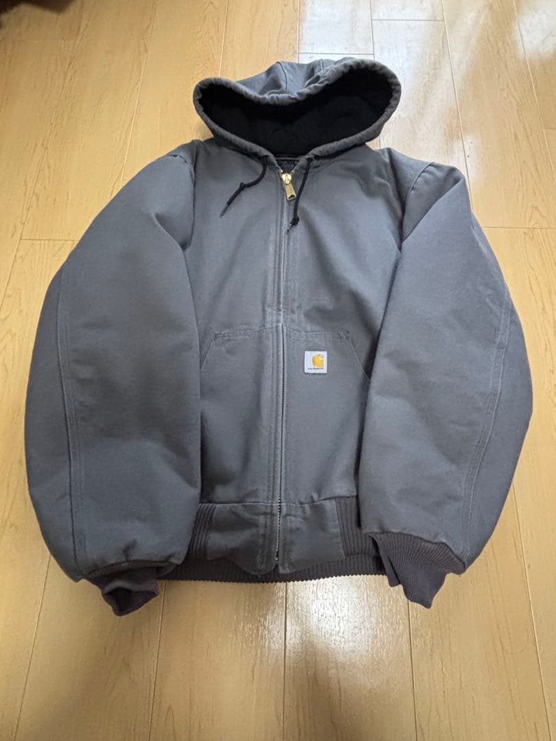 Carhartt ダックキルティングフードジャケットアクティブジャケット Carhartt（カーハート） ブルゾン アウター ダックキルティングフード
