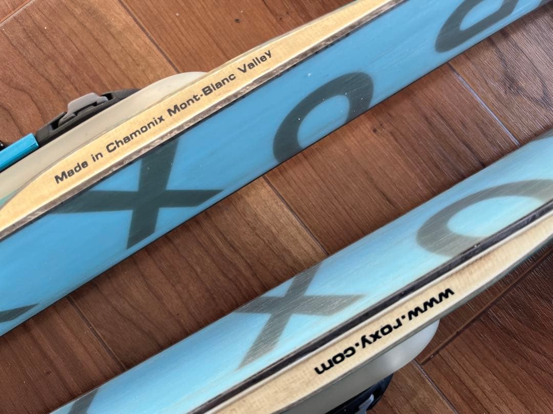 ROXY TRIBAL スキー 板 150cm 専用ストックとのセット
