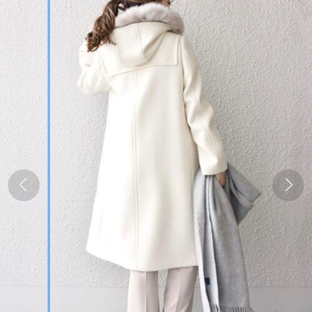 ships オフホワイト♡ダッフルコート - メルカリ