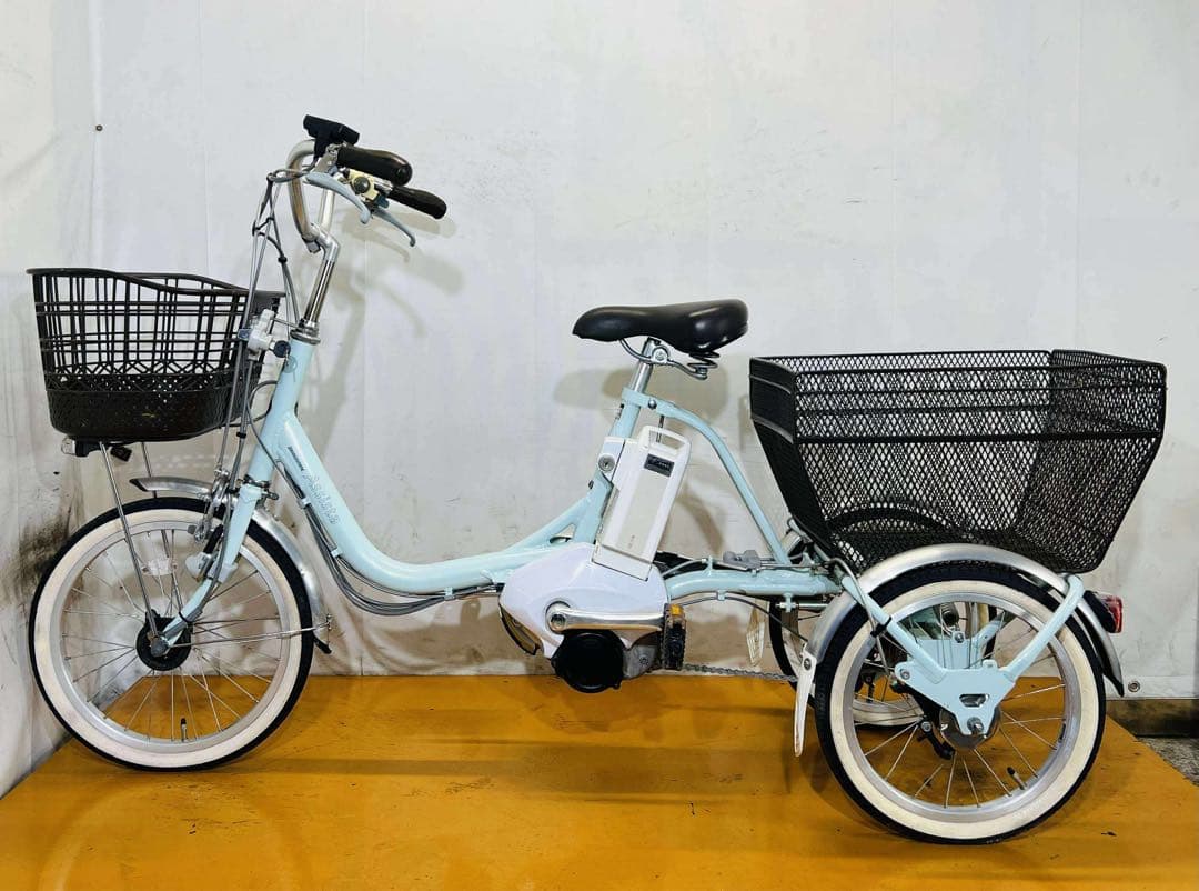 送料無料条件付きBRIDGESTONE 電動アシスト自転車三輪車(18/16型) BRIDGESTONE（ブリヂストン） 電動アシスト自転車 三輪車 2025年