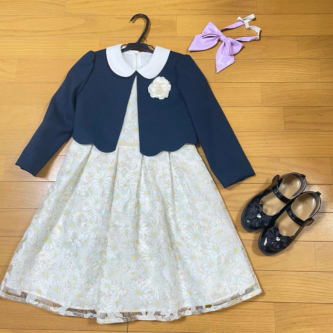 プティマイン (130cm) 美品 リボンと靴(20cm)セット - メルカリ