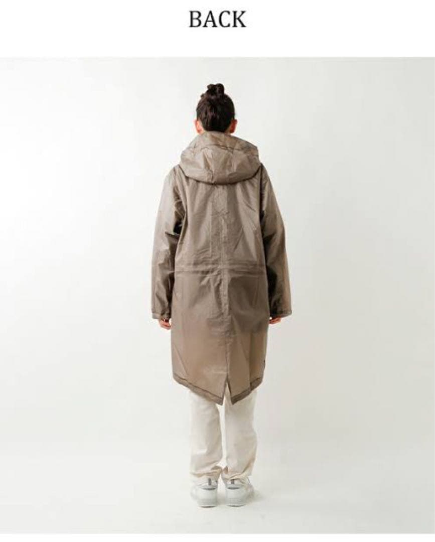 中古美品】Sサイズ モッズコート ノースフェイス カーキ フード付き