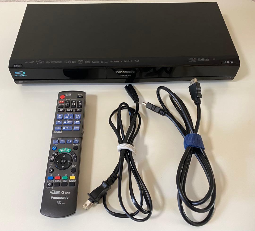 Panasonic パナソニック ブルーレイレコーダー DMR-BR585 パナソニック、フルHD10倍録画を実現したHDD搭載「ブルーレイディーガ