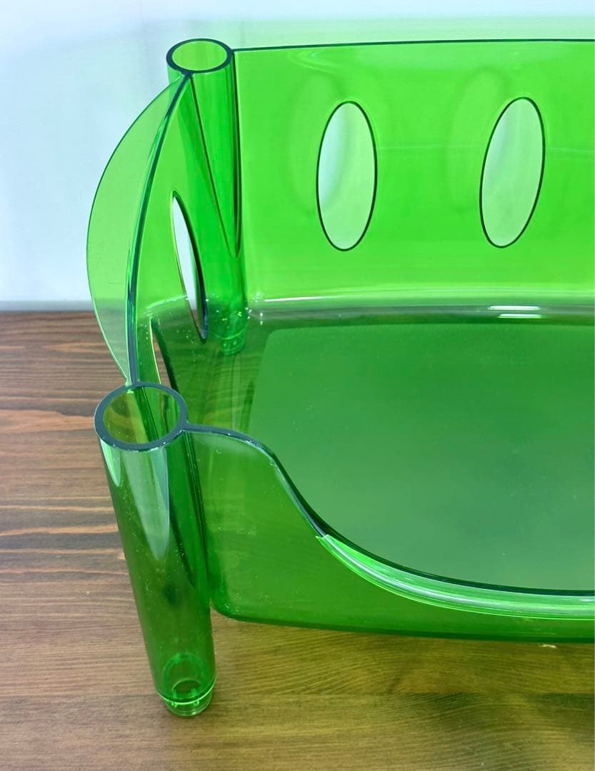 グッチーニ アクリルラック スタッキングバスケット スペースエイジ