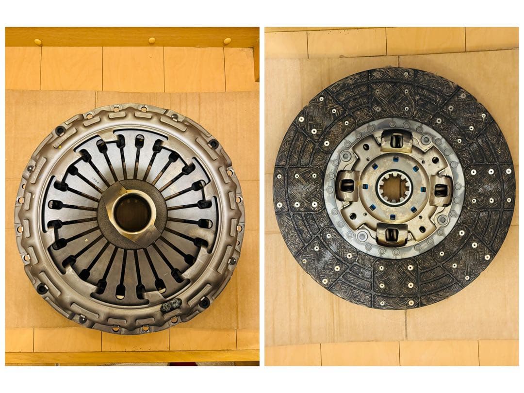 日野 クラッチディスク クラッチカバー A09C用31210-E0641 - メルカリ