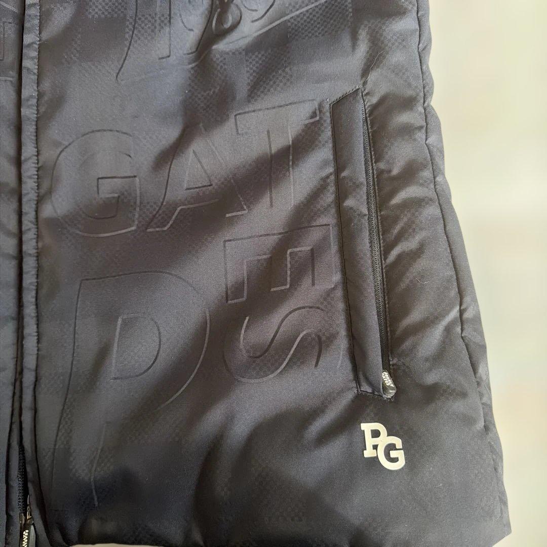 パーリーゲイツ フード付きネイビーベストの通販はau PAY マーケット