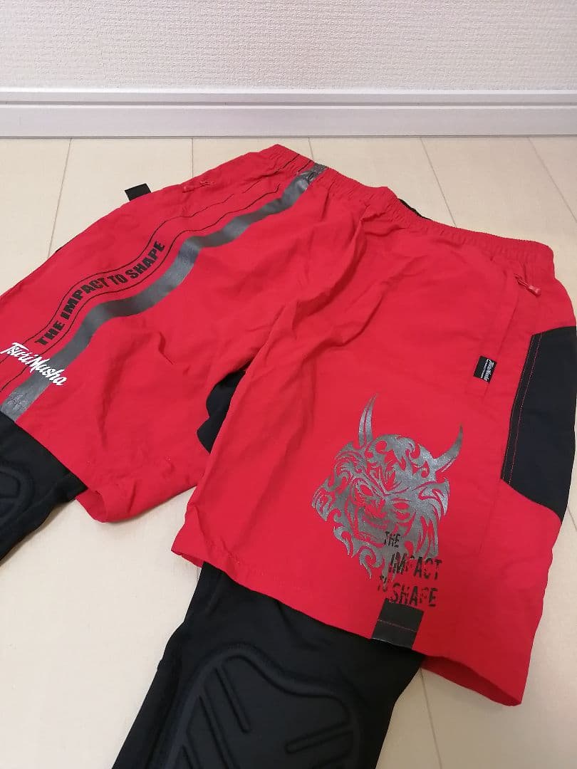 じゅんちゃん専用釣武者　ショートパンツ　エクセル　プロテクトタイツ