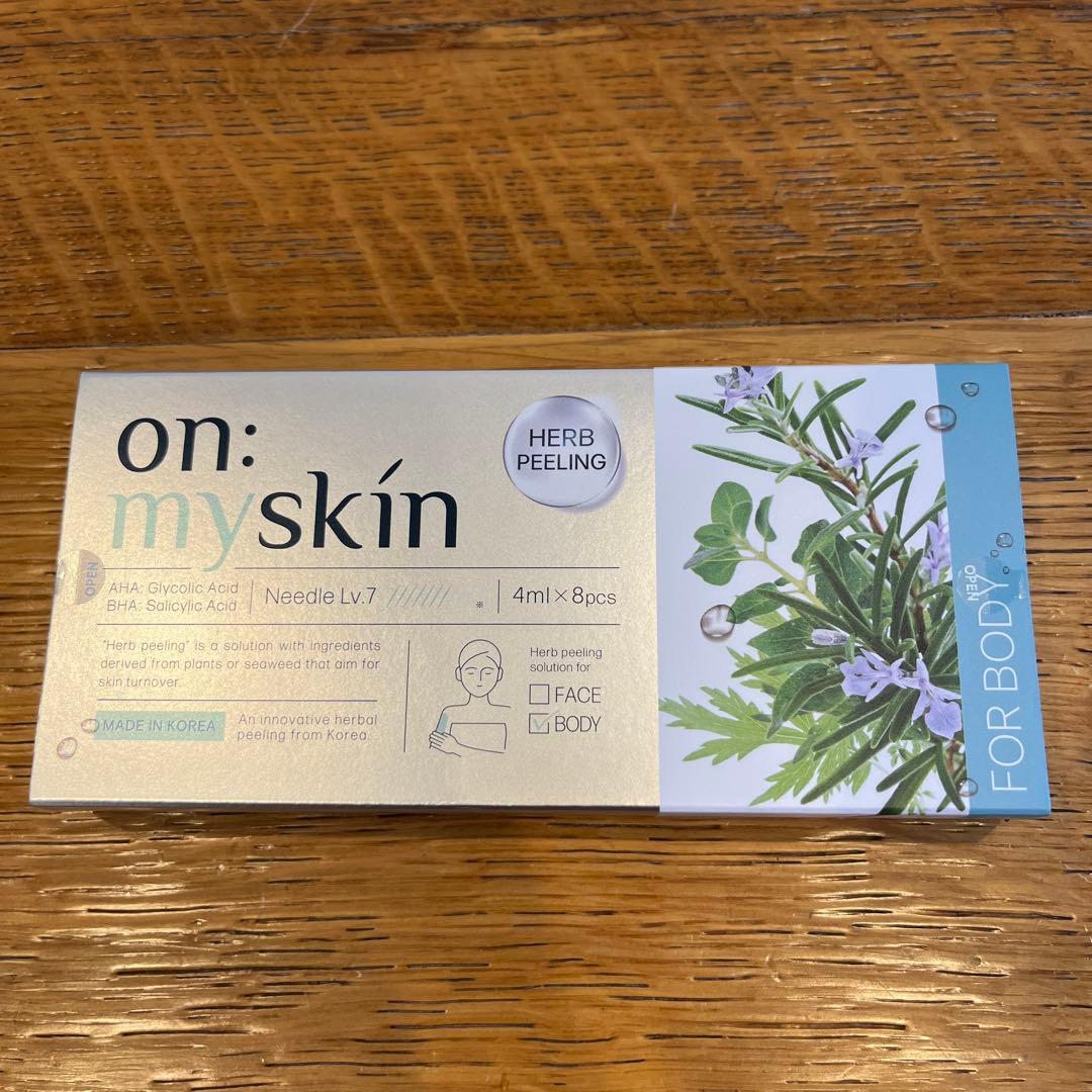 on:myskin オンマイスキン BODY FACEハーブピーリング マスク - メルカリ