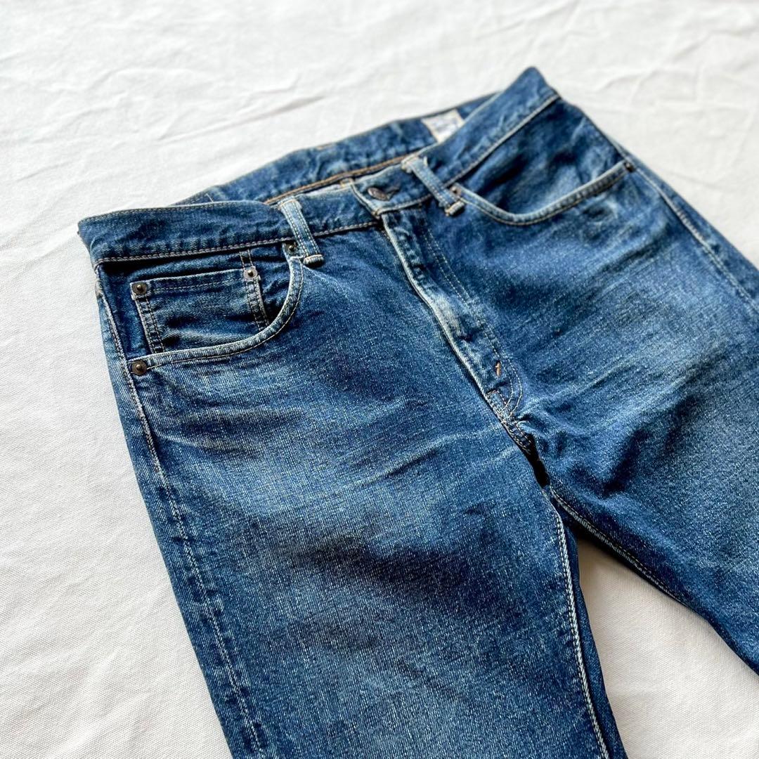 色落ち良好】OrSlowオアスロウ107デニム/赤耳セルビッチ/日本製 - メルカリ