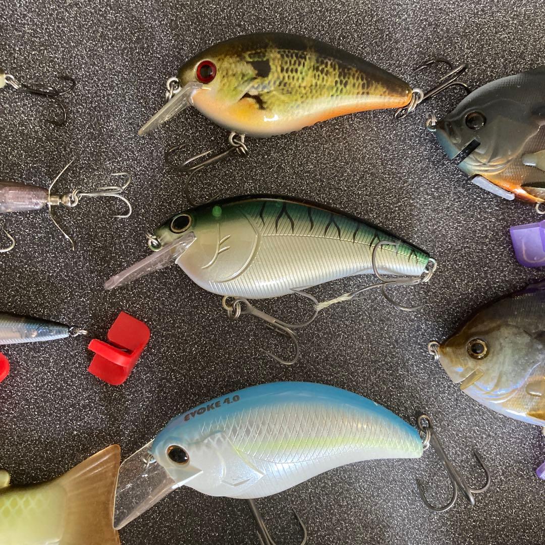 バス釣り引退セットビッグベイト系ルアー 14個セット