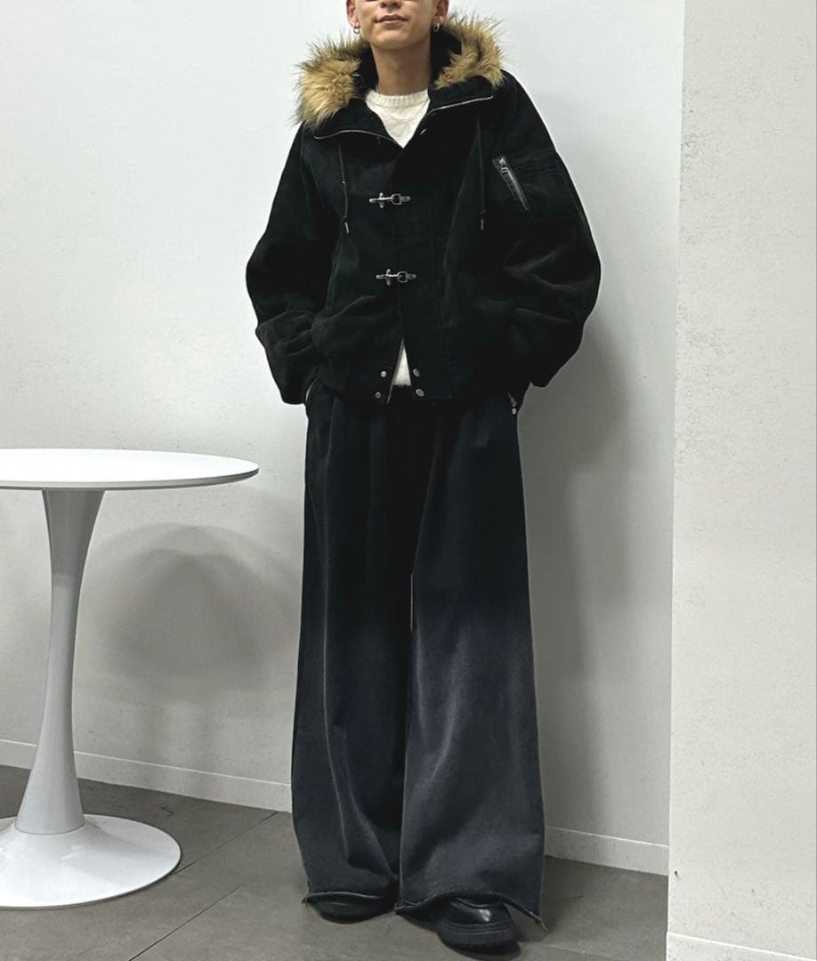 CLEL クレイル ファイヤーマン テックフェードN-2Bフライトジャケット