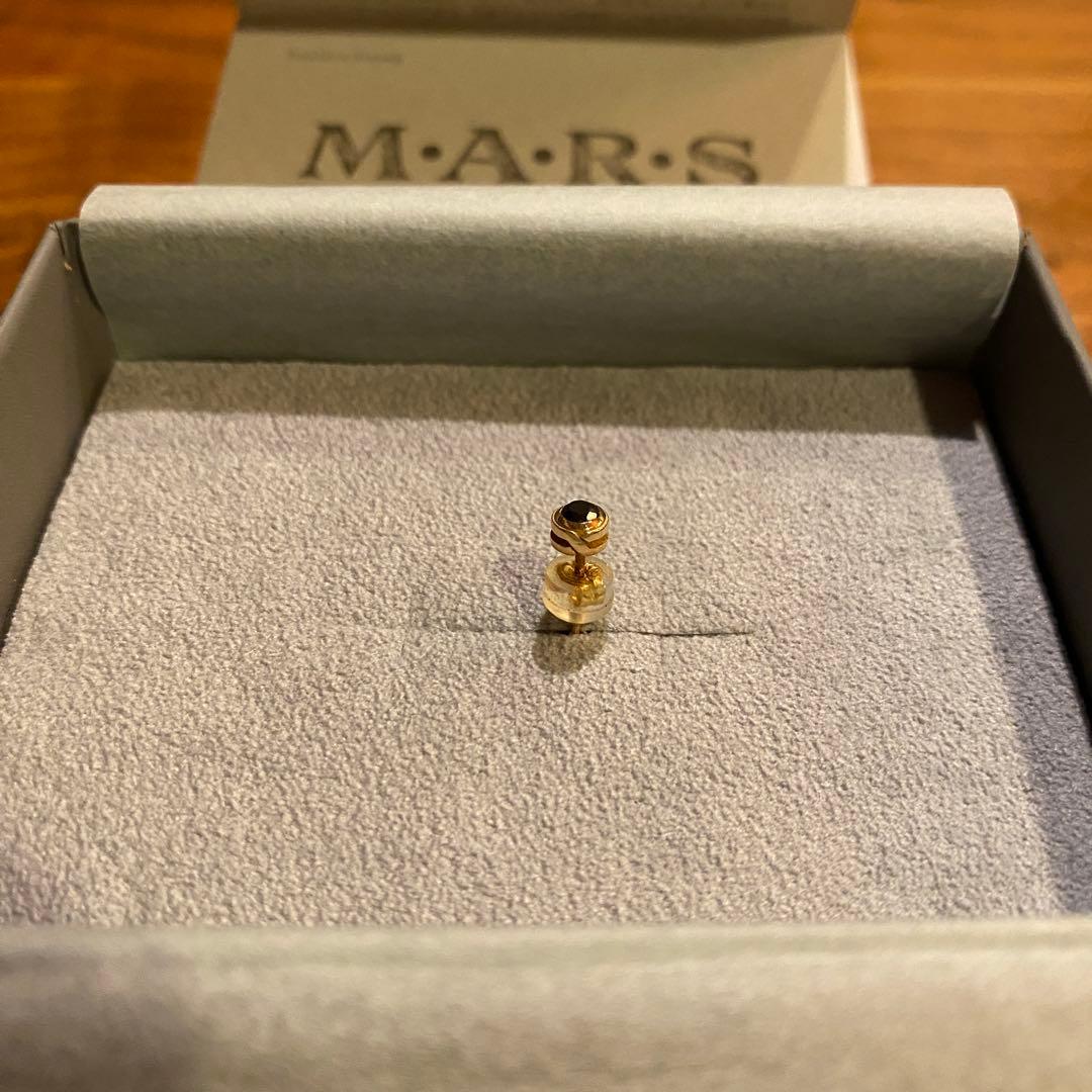 M.A.R.S. セルトンピアス【K18YG/BKDIA】　k18ピアス　メンズ M.A.R.S. セルトンピアス【K18YG/BKDIA】 k18ピアス メンズ