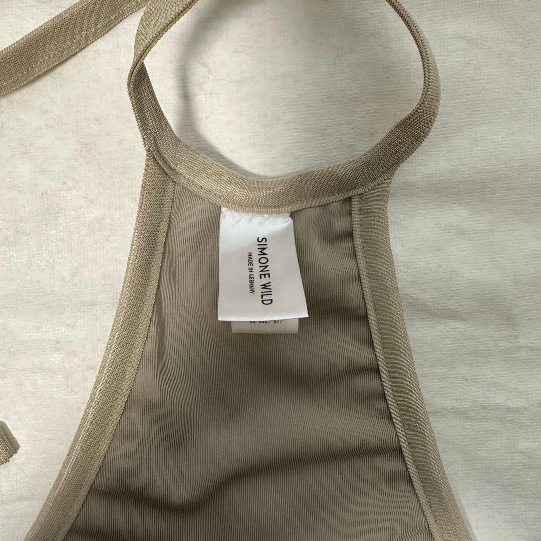 SIMONE WILD TOP DAISY ベアトップ Sサイズ シルバー - メルカリ