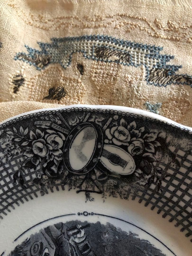 フランス アンティークVieillard & Johnston ボルドー窯 - メルカリ