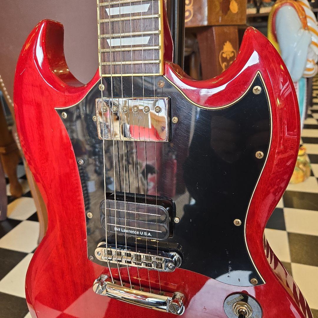 BLITZ Aria Pro II SGタイプ エレキギター ビル・ローレンス - メルカリ