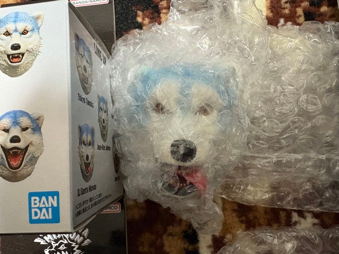 一番くじ MAN WITH A MISSION H賞 フェイスマグネット 4種