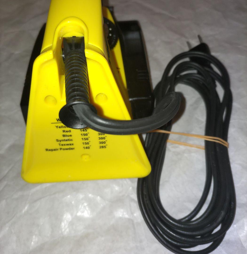 程度良好 TOKO Iron 500w/1000w WAXペーパークリップ付属