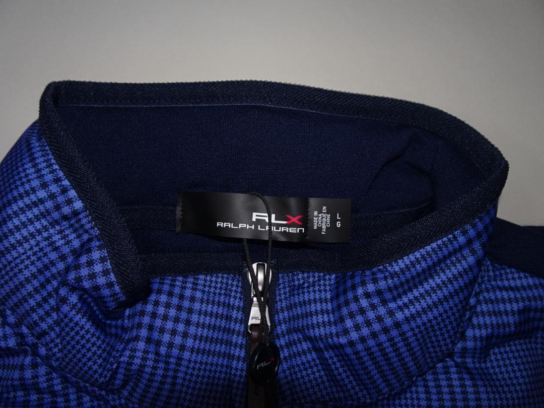 超美品・定価44, ラルフローレン ゴルフ RLX 薄手 L ネイビー
