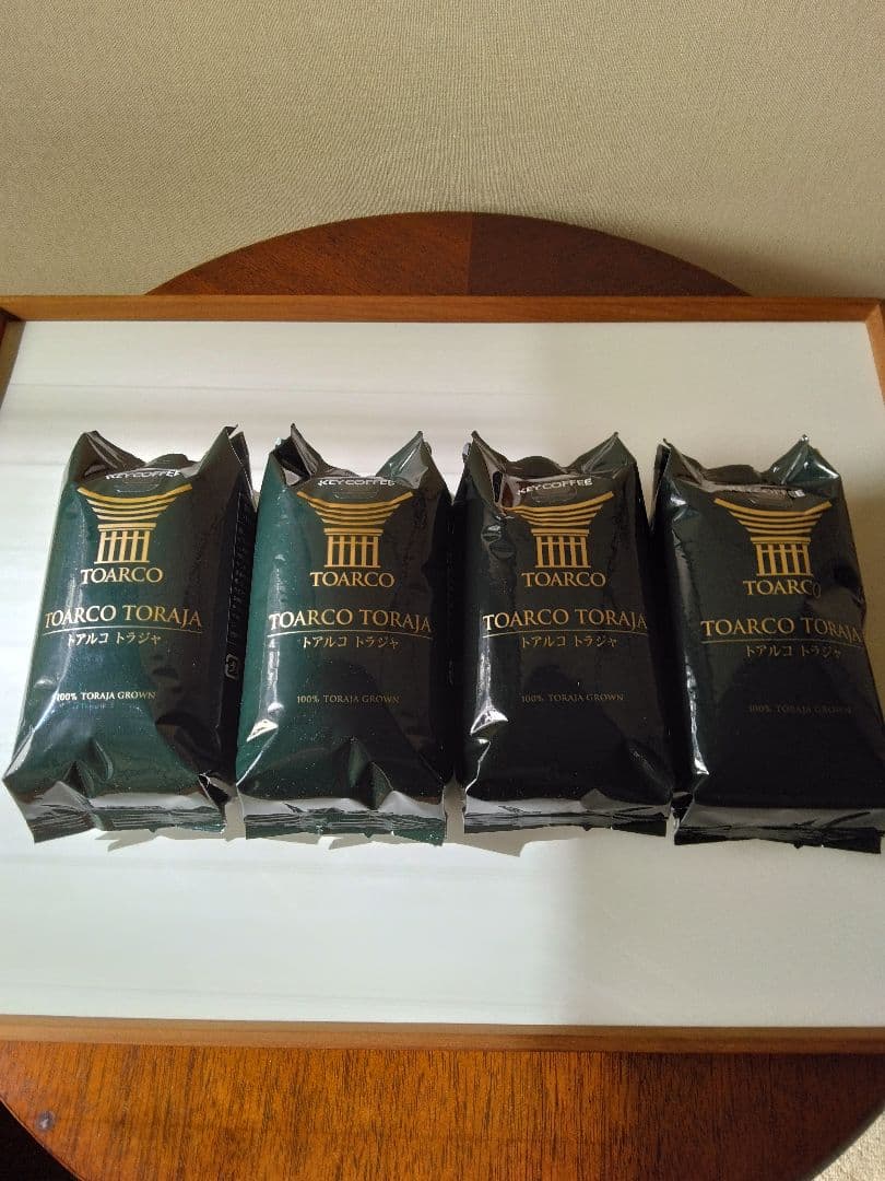キーコーヒー　トアルコトラジャコーヒー豆200g入り×4袋　【特別価格】 楽天市場】トアルコ トラジャ 豆 200g × 1個 スペシャルティコーヒー