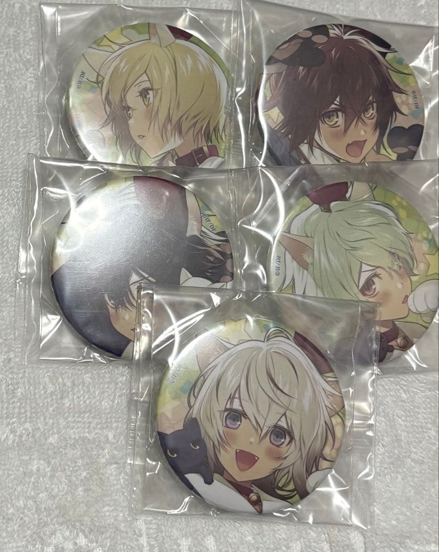 鬼滅の刃 ufotable dining 鬼舞辻無惨 チェキ 缶バッジ