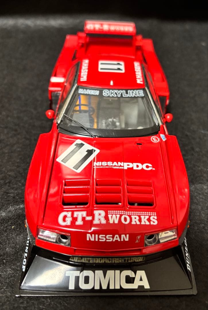 希少ラス1 トミカエブロ スカイラインRSスーパーシルエット 前期 2025