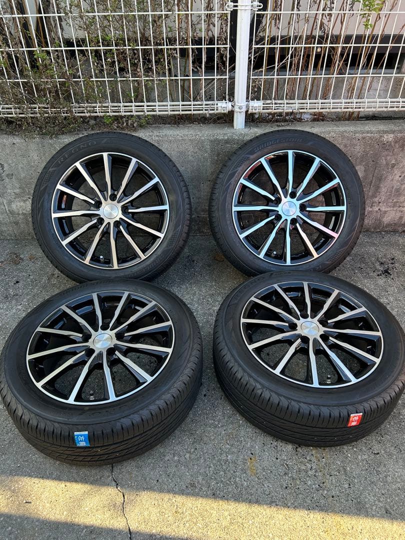 M&H様ブリヂストン REGNO GRVⅡ 205/55R17 ホイールセット レグノ（ブリヂストン） 205/55R17 91V BRIDGESTONE REGNO GRV2