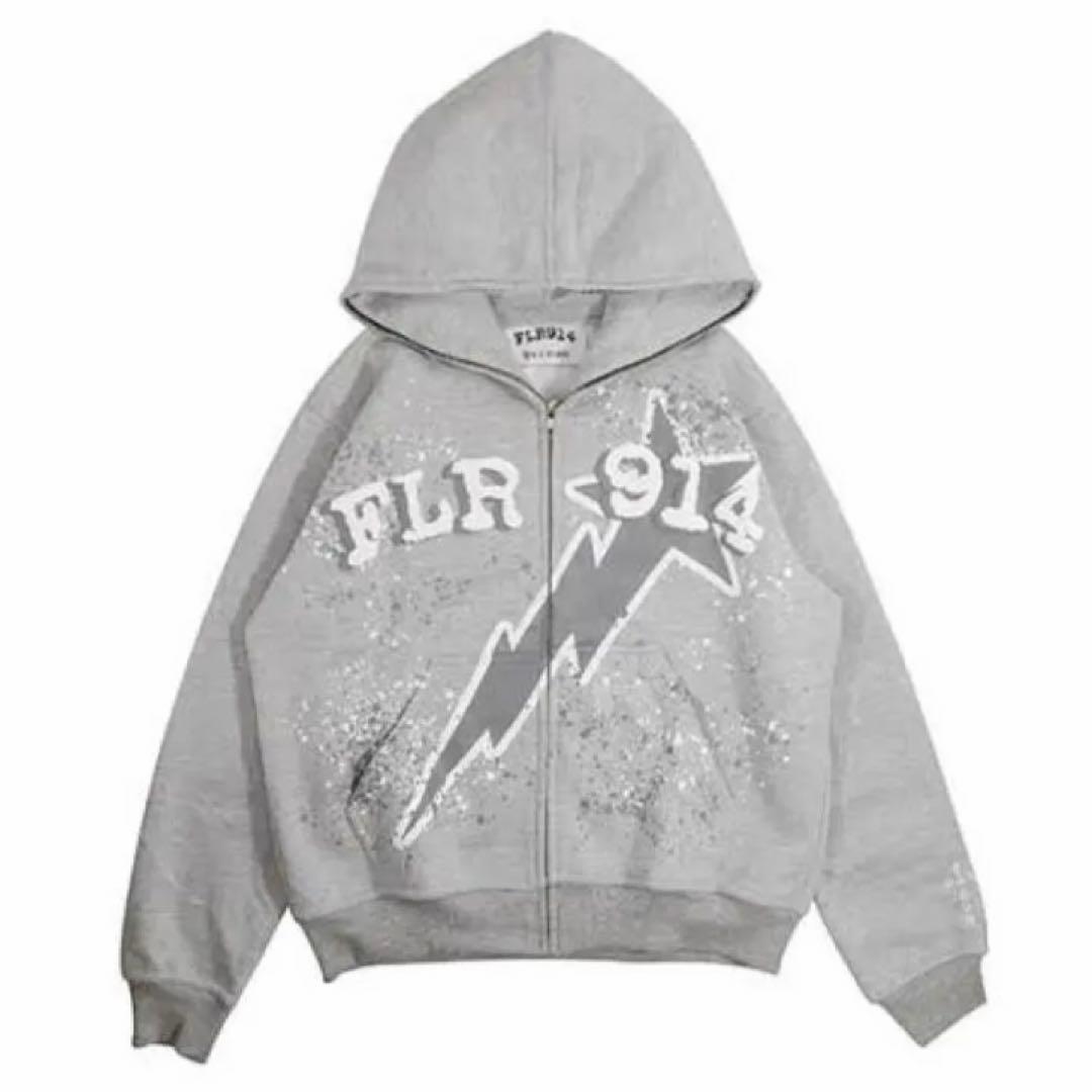 [入手困難] FLR914 グレー パーカー フーデッドライトパーカー | メンズ | 1枚 | 00216-MLH | 杢グレー