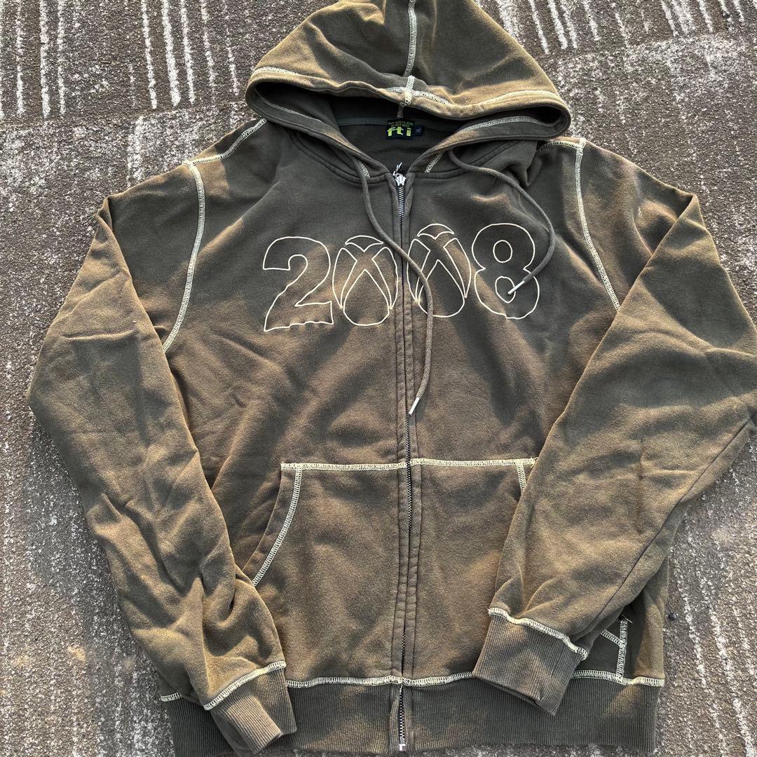 初期 fuckthisindustry ftiジップパーカー - メルカリ