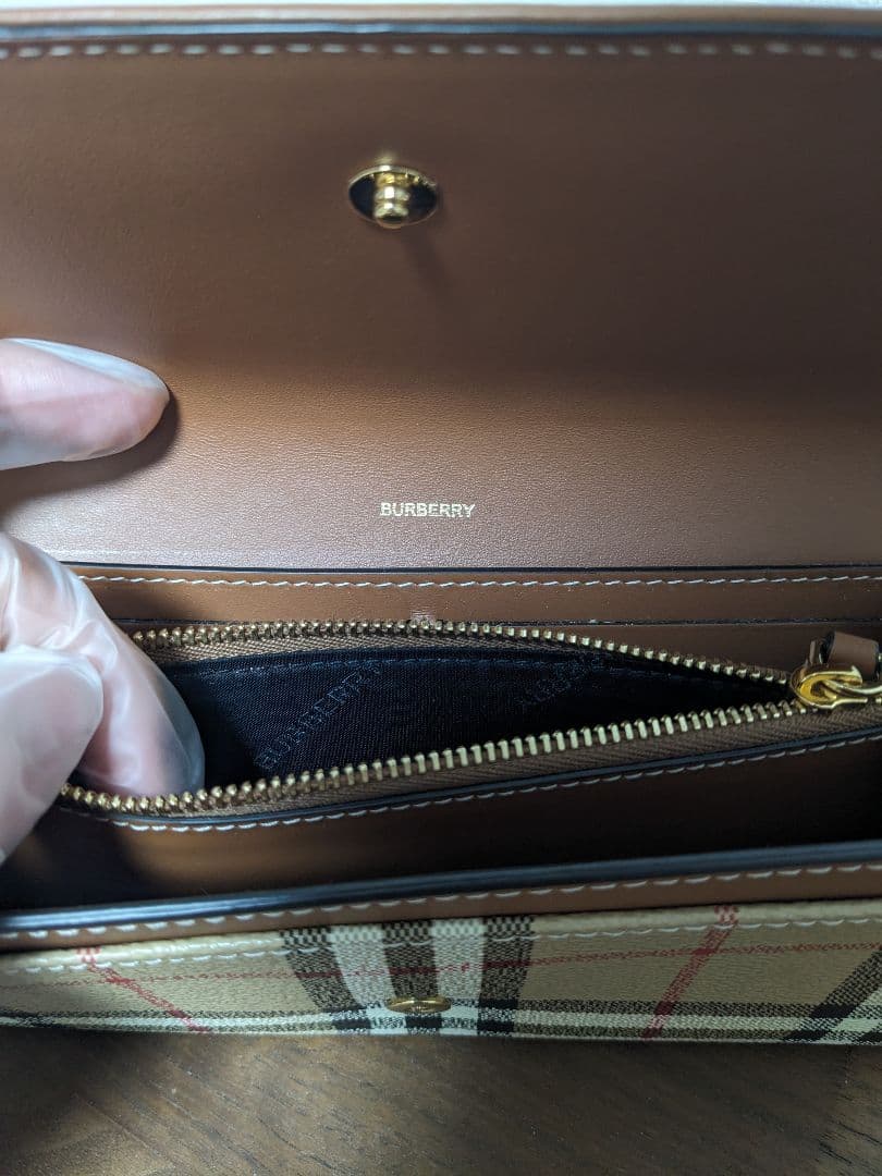 haruo様 美品 BURBERRY バーバリー 長財布 レディース ヴィンテ