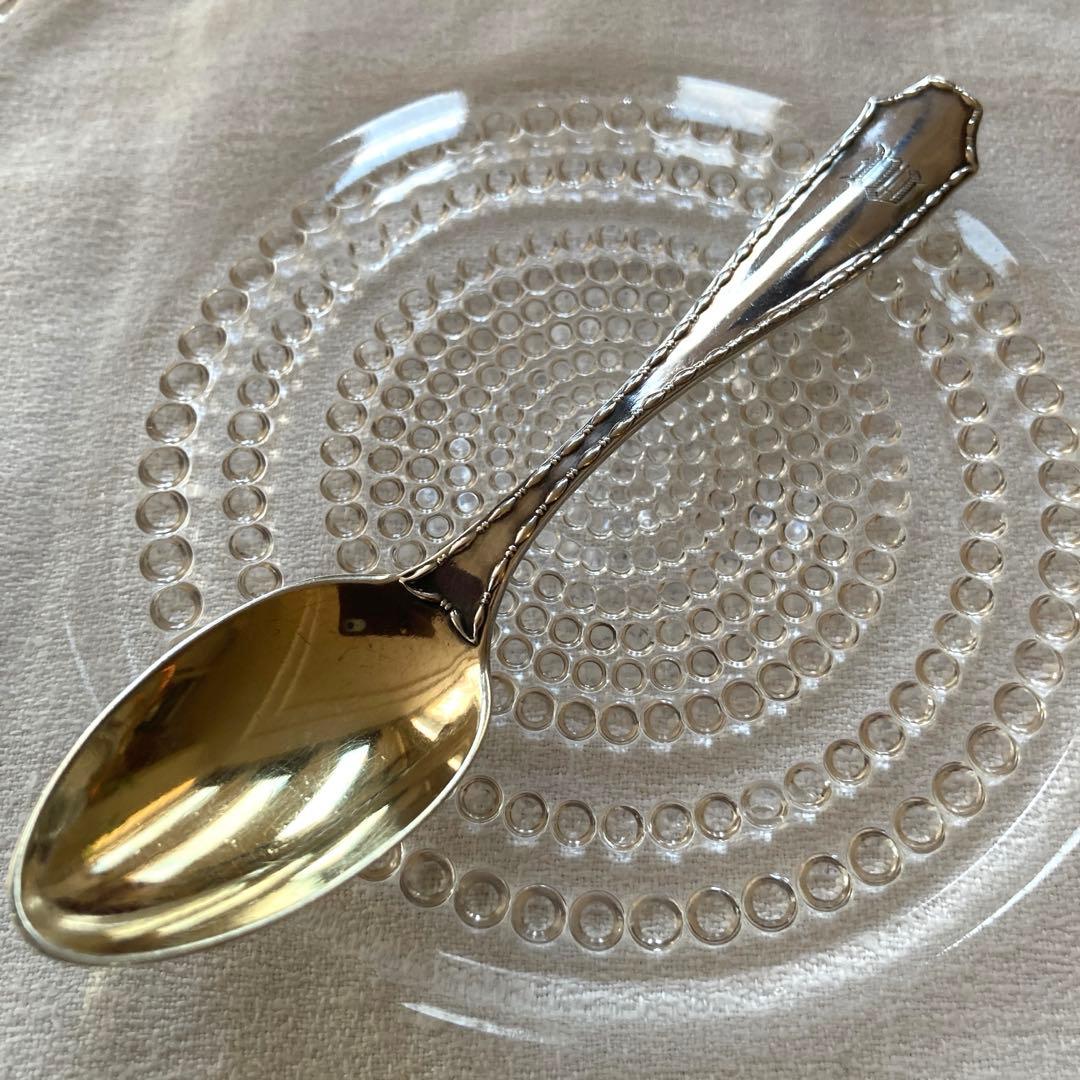 純銀 鍍金 Tiffany スプーンMarquise - メルカリ