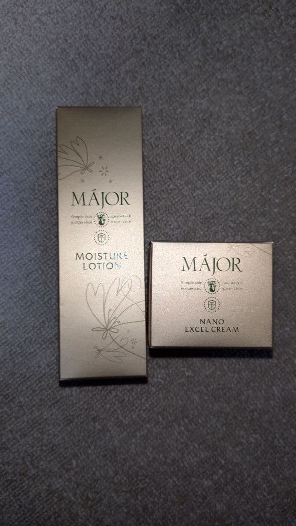マジョールモイスチャーローション & ナノエクセルクリーム マジョール ローション&ナノエクセルクリーム33g - メルカリ