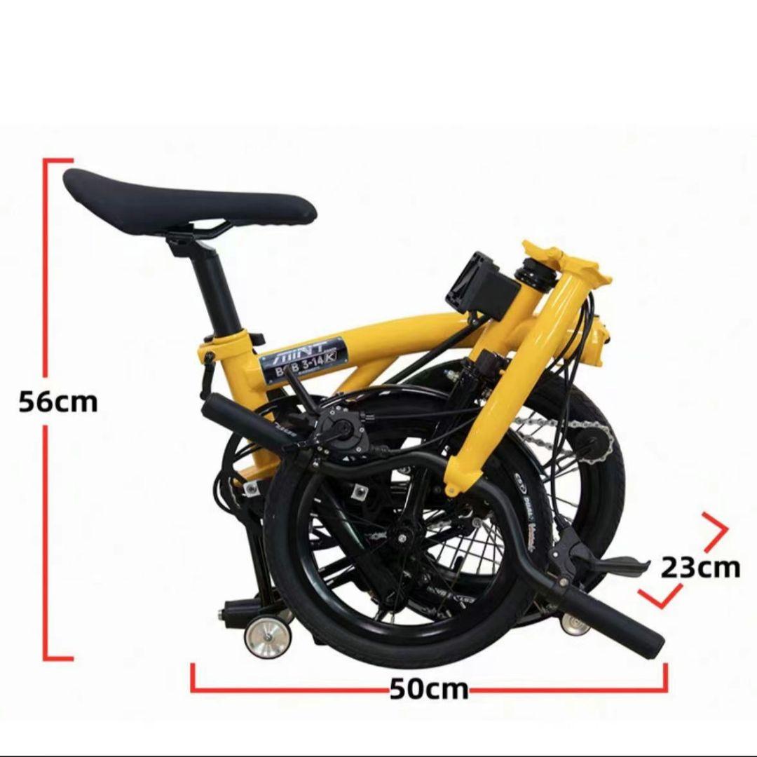 MINT BOB3-14K 14インチ折り畳み自転車BROMPTON ダホンk3 - メルカリ