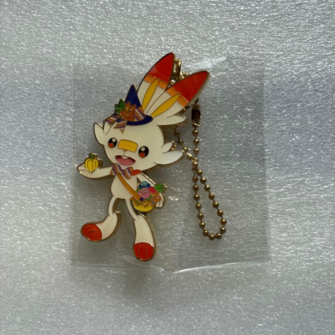 ポケモン ポケモンセンター ヒバニー ハロウィン メタルチャーム