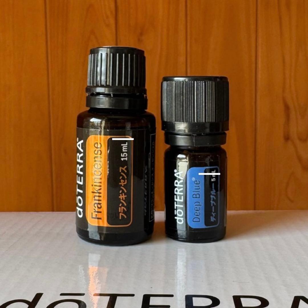 doTERRA エッセンシャルオイルセット ウッドボックス付き - メルカリ