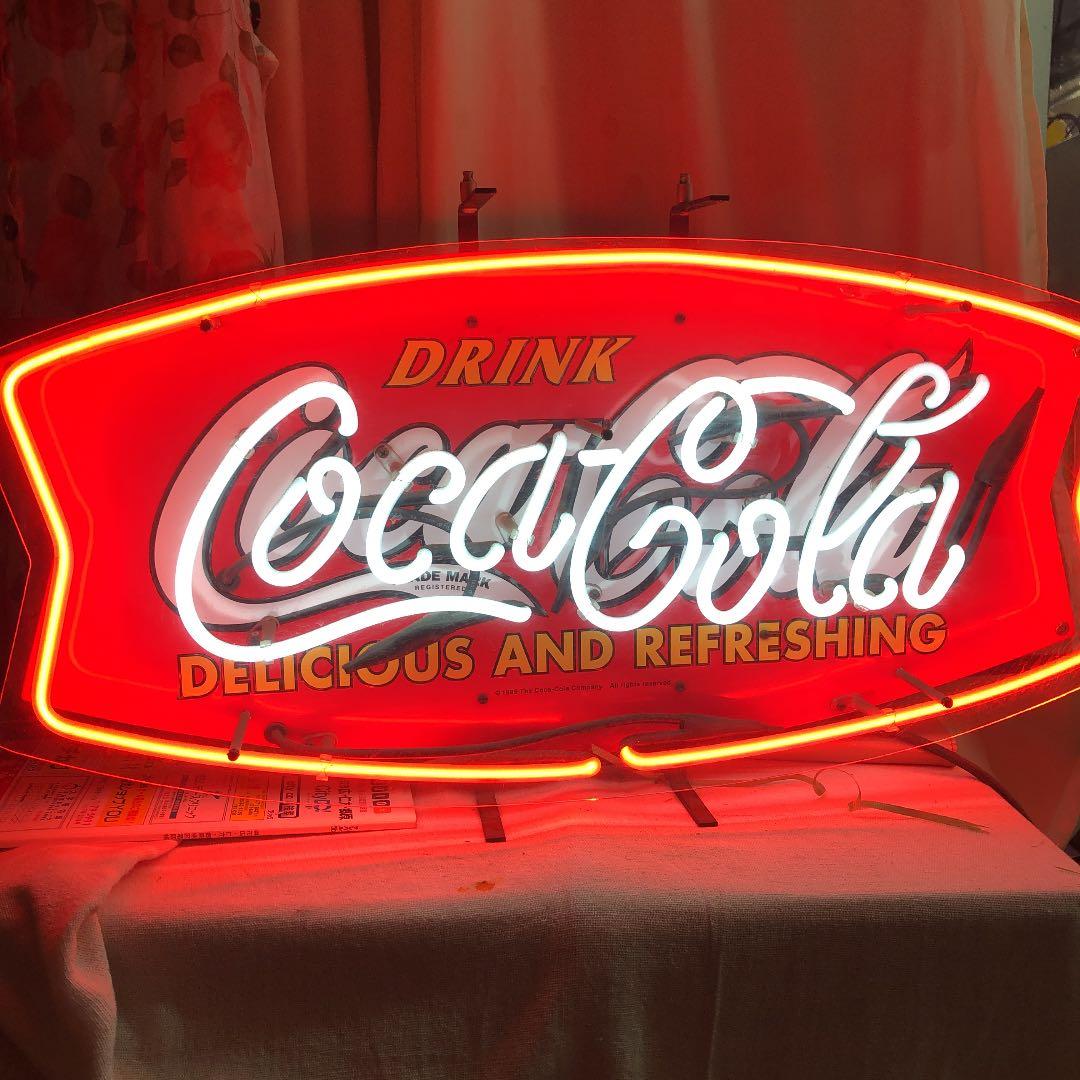 コカコーラ 電飾看板 昭和レトロ - メルカリ