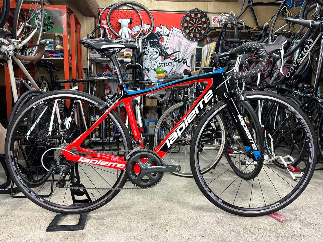 基本分解発送送料無料！ラピエール カーボンロード センシウム300CP FDJ ラピエール センシウム300CP 快適性と走行性が高い次元で両立した