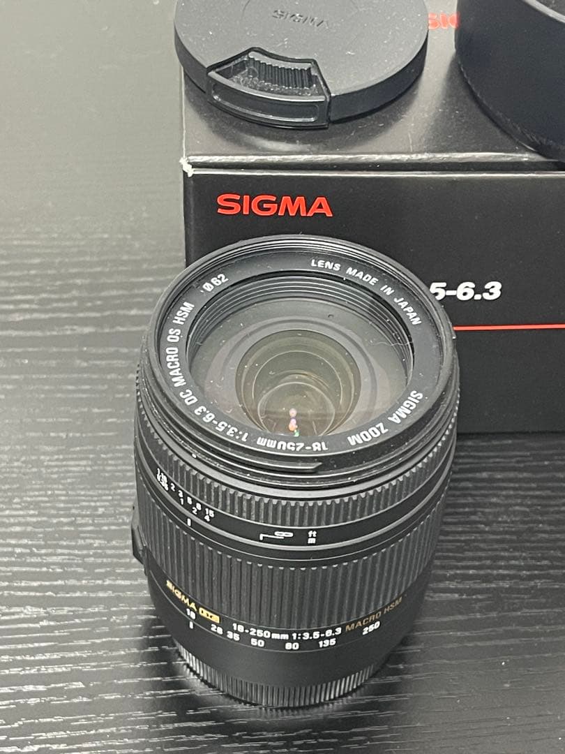レンズ(ズーム) SIGMA 18-250mm F3.5-6.3 DC MACRO OS HSM