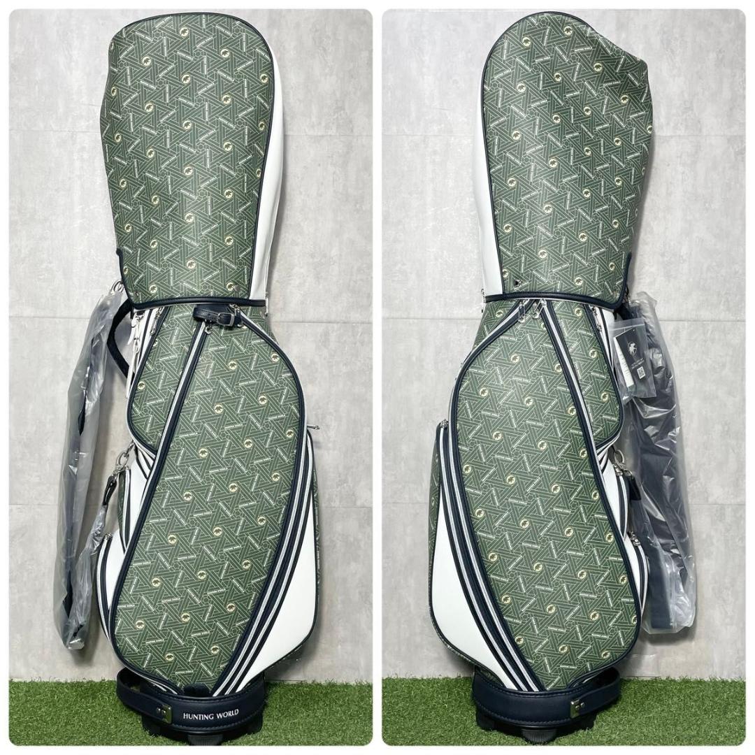 新品】ハンティングワールド キャスコ キャディバッグ ゴルフバッグ